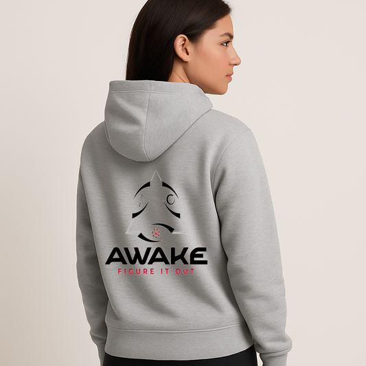 AWAKE Hoodie – Stone Gray