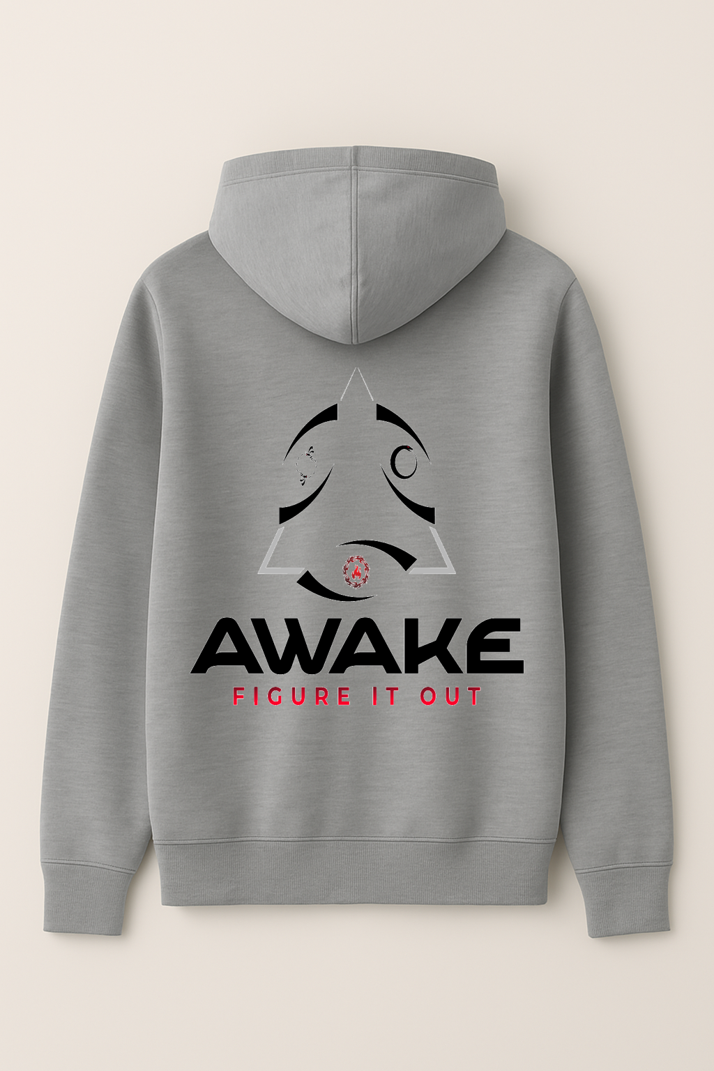 AWAKE Hoodie – Stone Gray